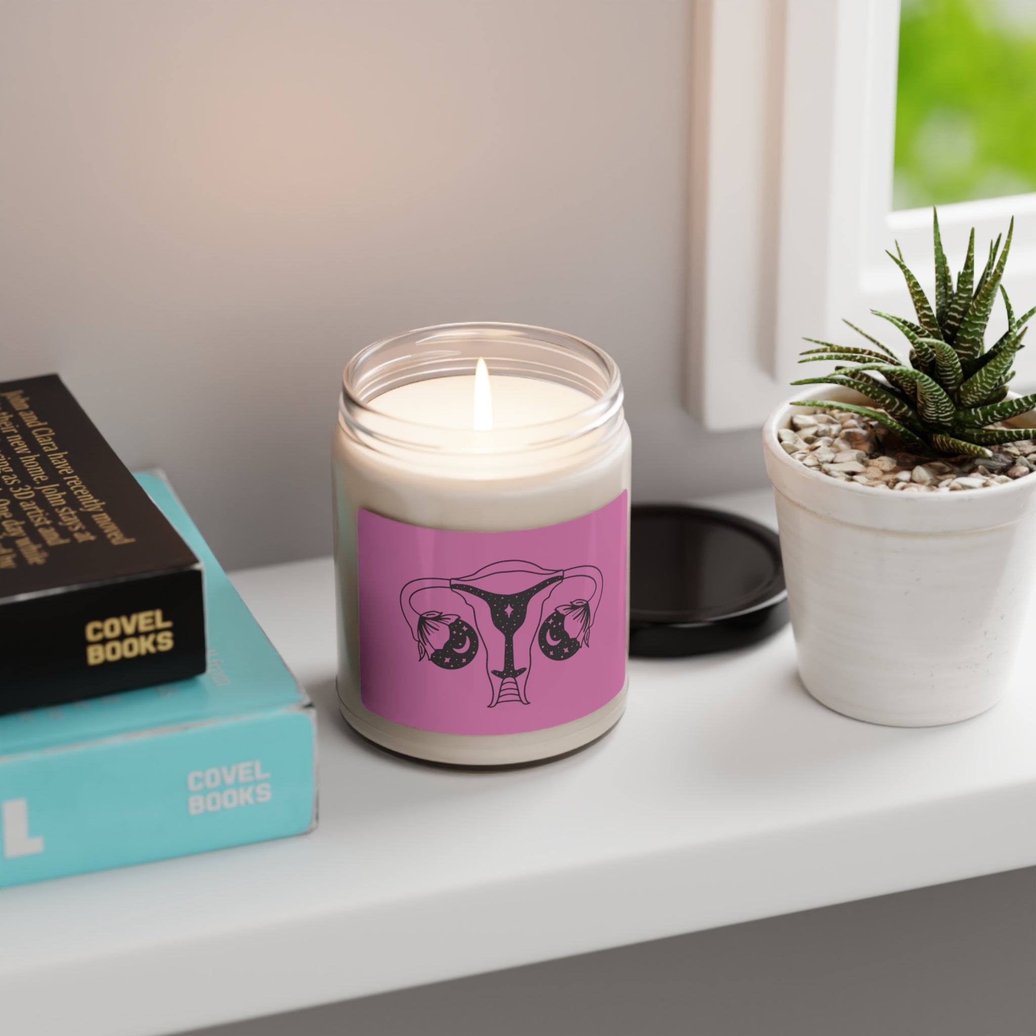 Scented Soy Candle - Celestial Uterus