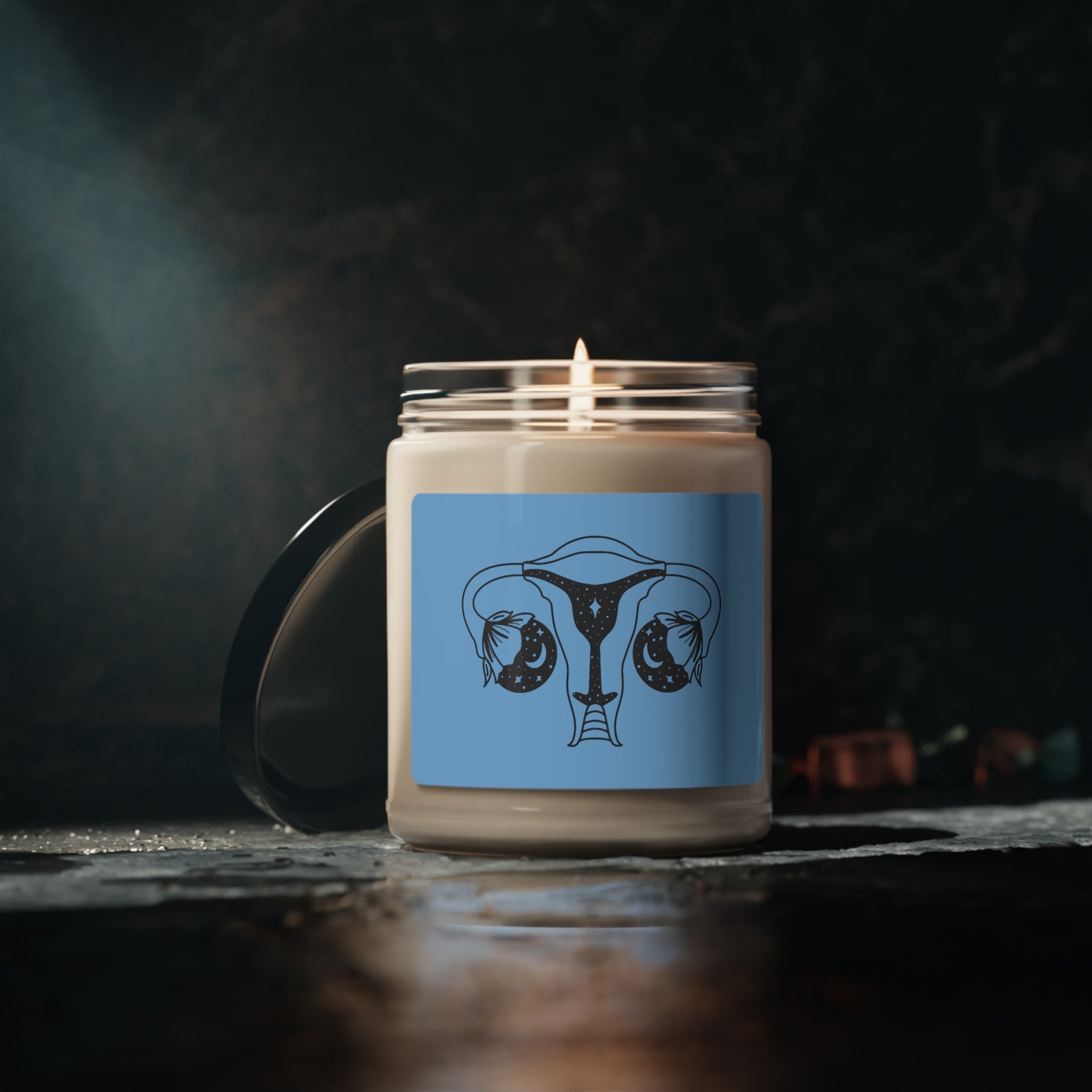 Scented Soy Candle - Celestial Uterus