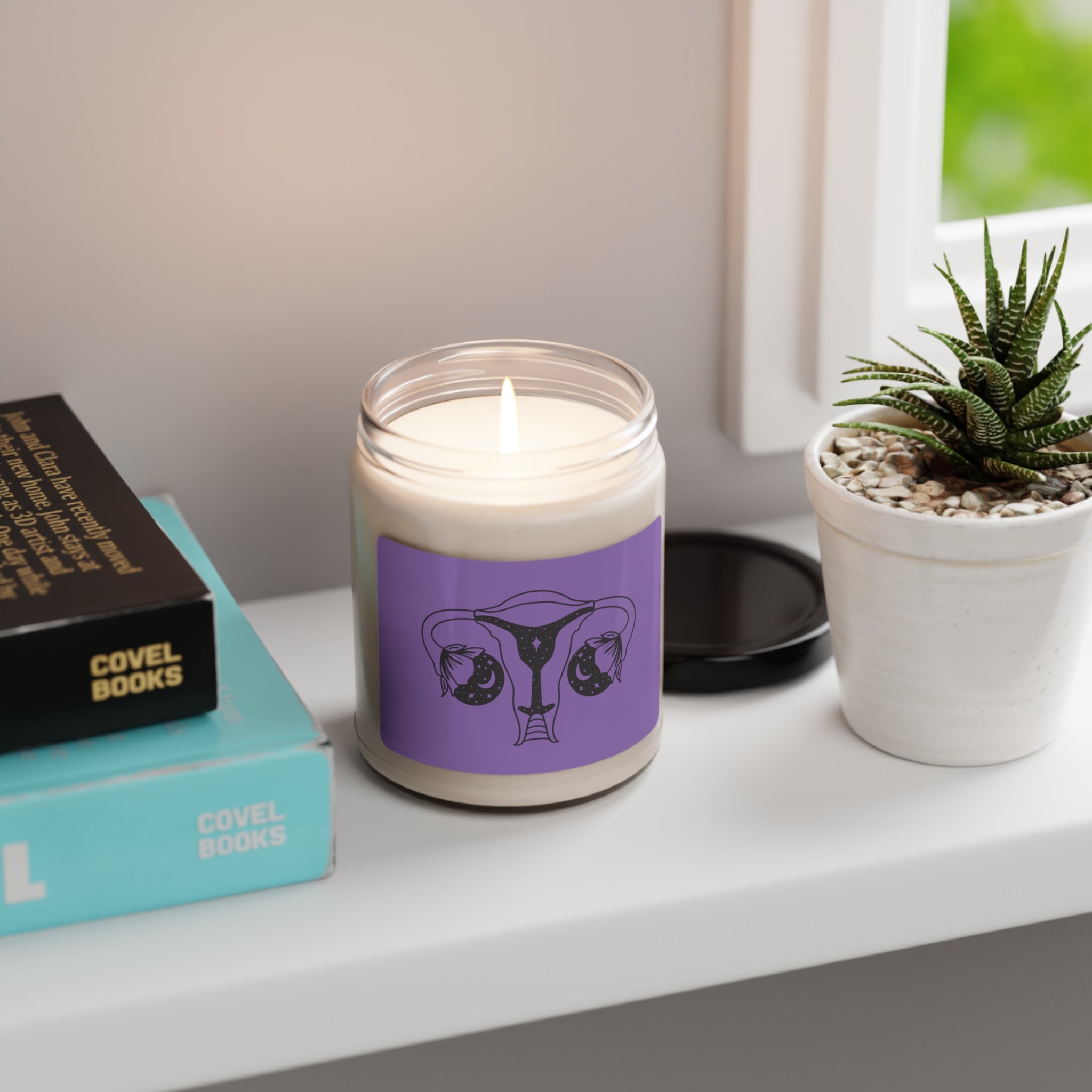 Scented Soy Candle - Celestial Uterus