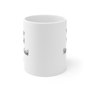 White Ceramic Mug - You Say Witch