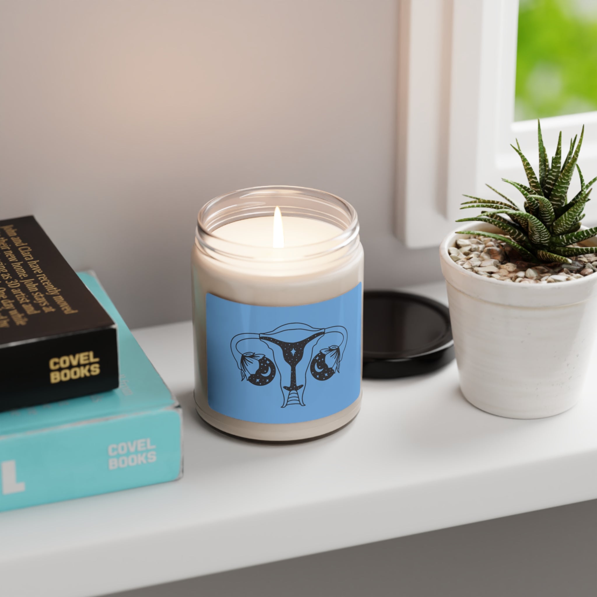 Scented Soy Candle - Celestial Uterus