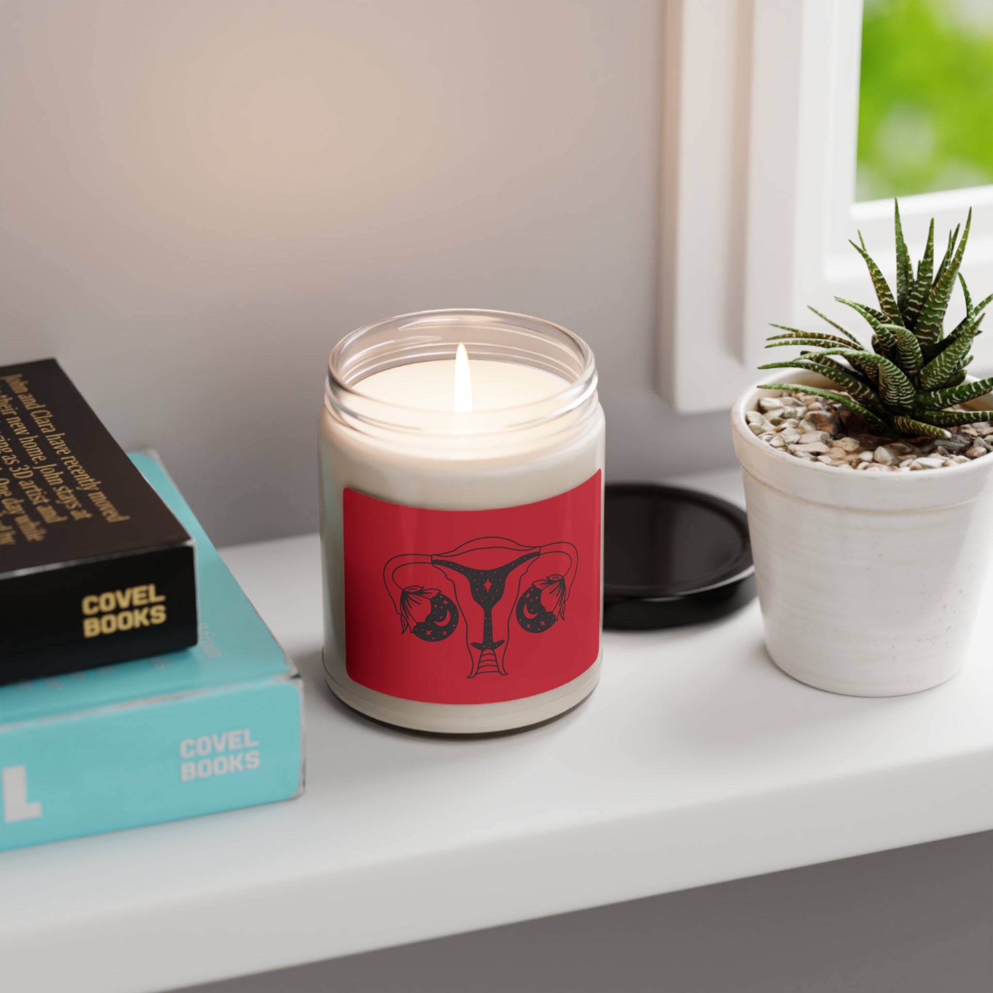Scented Soy Candle - Celestial Uterus