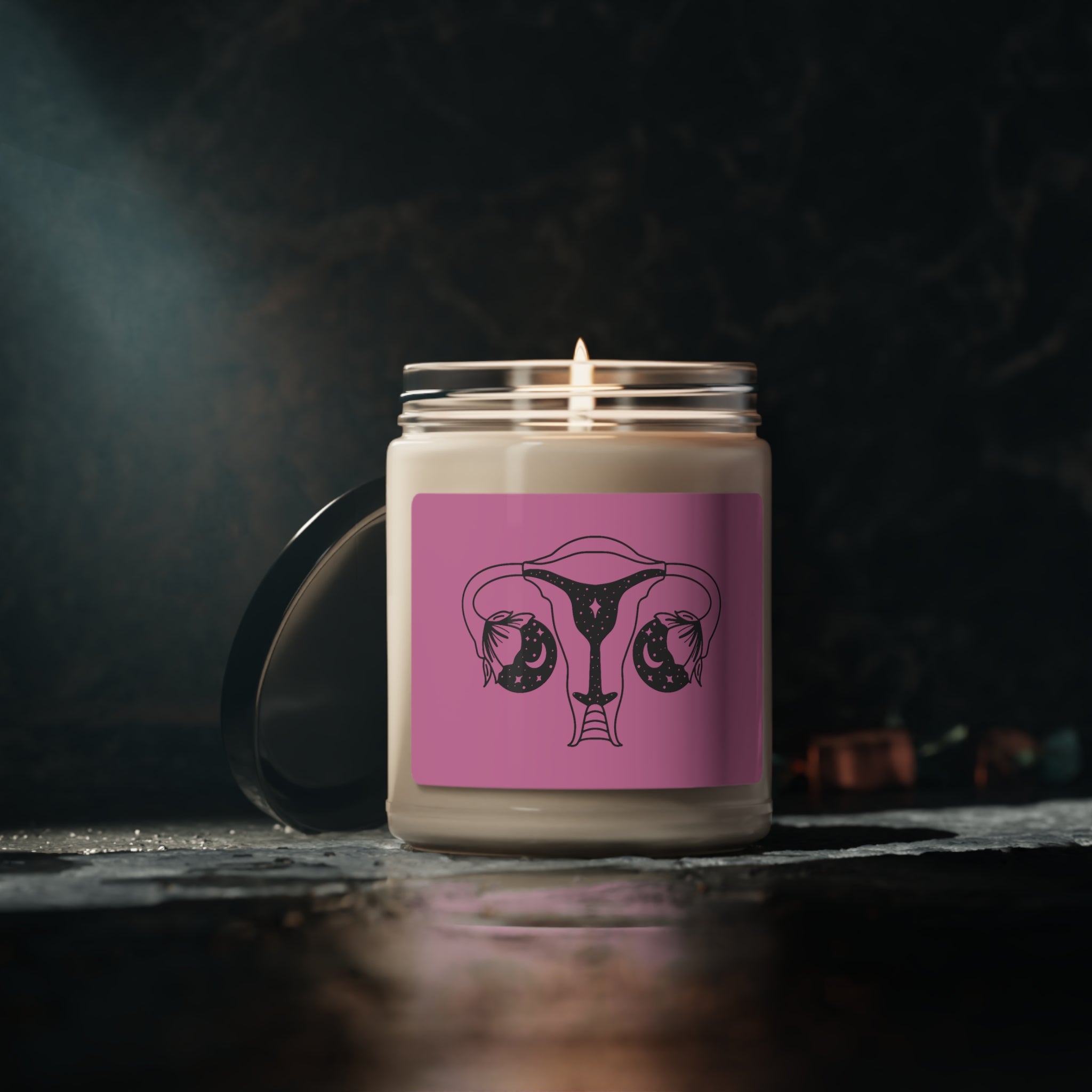 Scented Soy Candle - Celestial Uterus