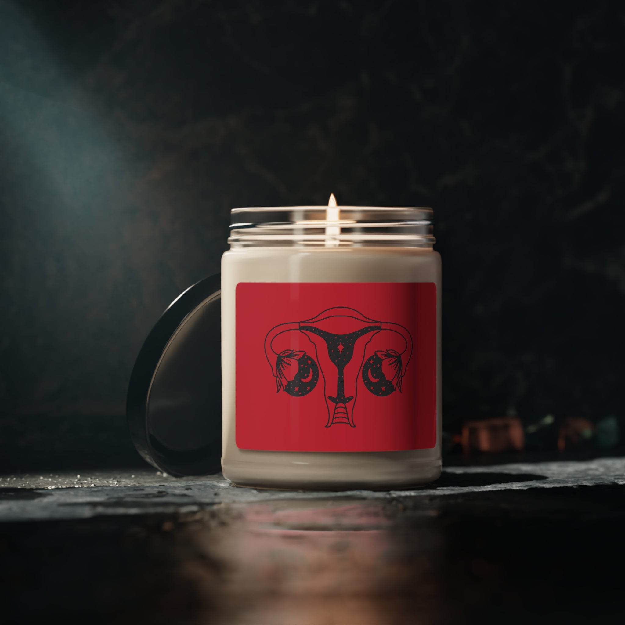 Scented Soy Candle - Celestial Uterus